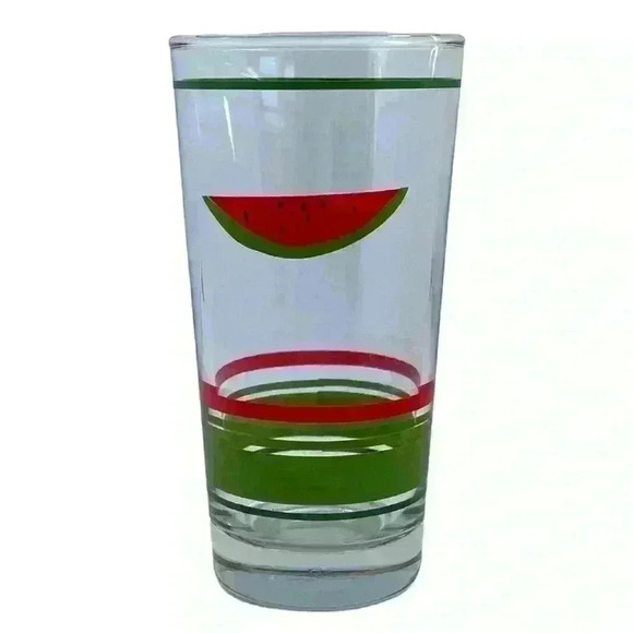 Set of 6 watermelon drinking glasses - Picture 6 of 10